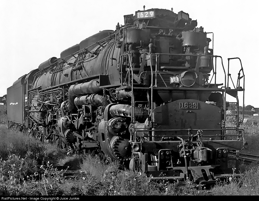 RailPictures.Net Photo: 1629 Chesapeake & Ohio (C&O) Steam 2-6-6-6