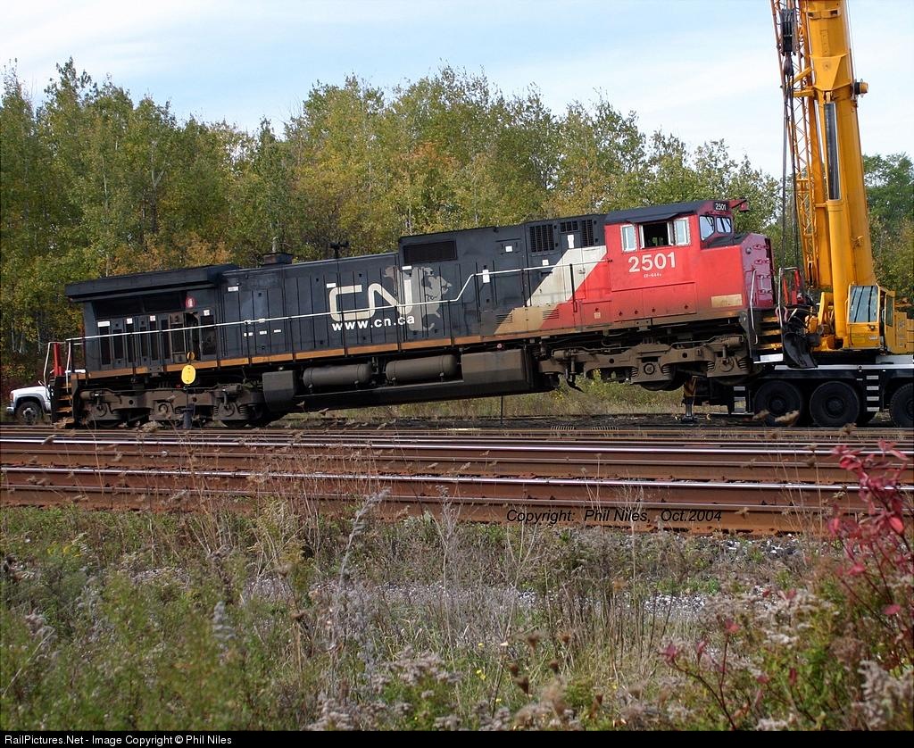 Photo: CN 2501 Canadian National Railway GE C44-9WL (Dash  9-44CWL) at Cobourg, Ontario, Canada by Phil Niles