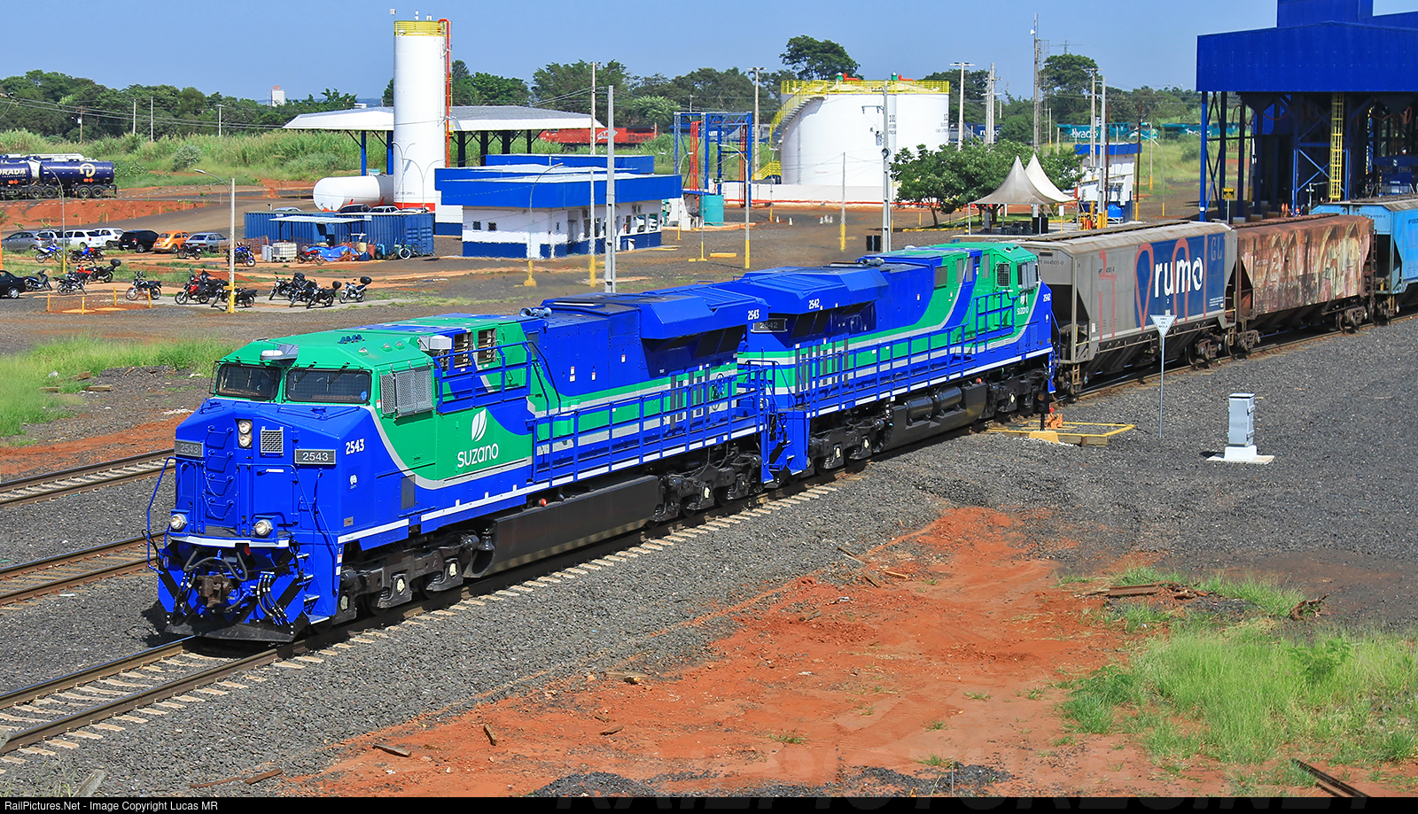 RailPictures.Net Photo: 2543 Rumo Logística ES44ACi at Araraquara, Brazil  by Lucas MR